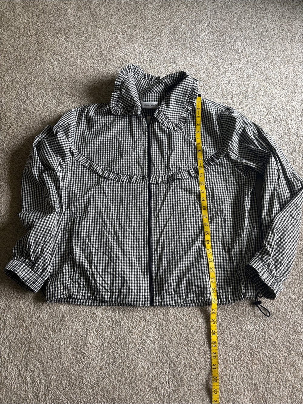 Tanner Fletcher Archie Ruffle Trim Track Jacket - Picture 5 of 5